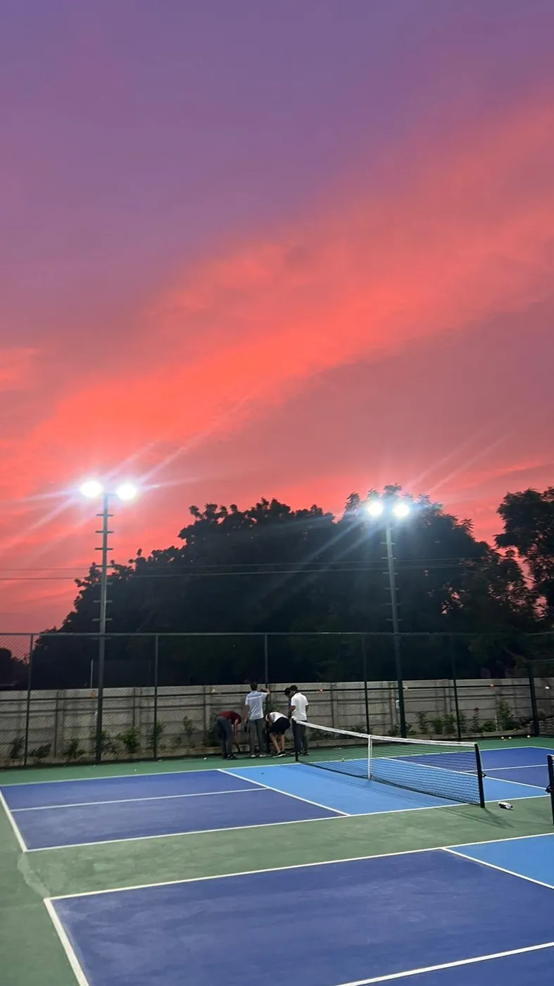 Court at last light